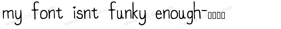 my font isnt funky enough字体转换